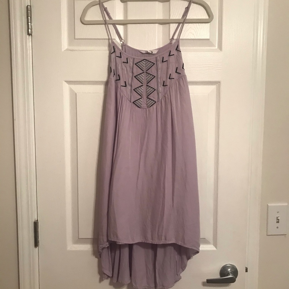 BB Dakota Purple High slow Dress - Size Small